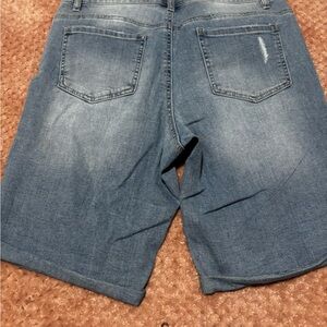 Casual Blue Jean Shorts for women